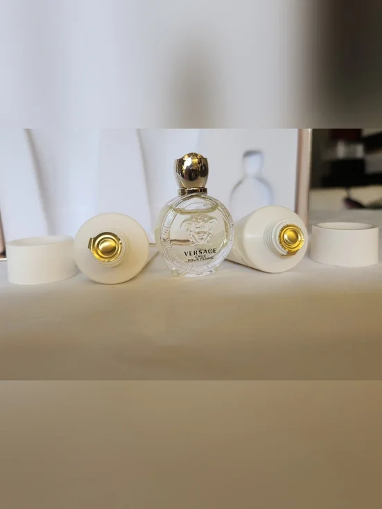 Versace Eros Pour Femme Bath & Body Gift Set - Cream - Picture 2 of 7